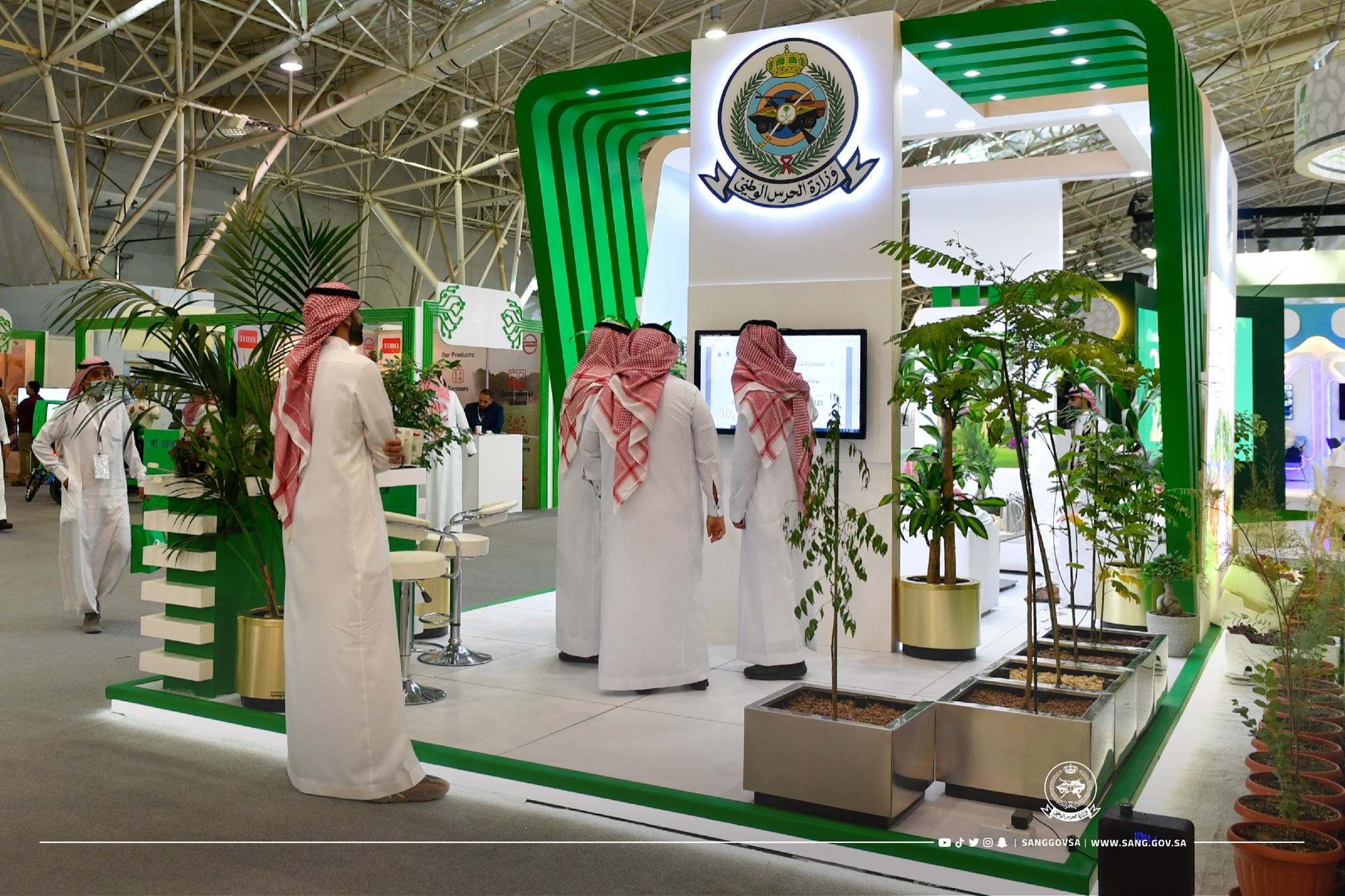المعرض والمنتدى الدولي لتقنيات التشجير الذي ينظمه الغطاء النباتي ومكافحة التصحر