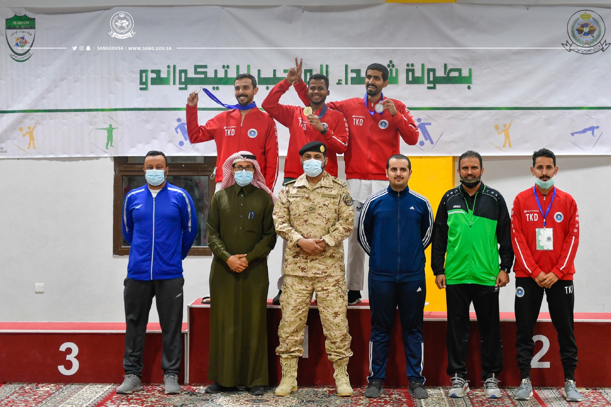 الشرطة العسكرية بالقطاع الغربي تحقق المركز الأول لمسابقة التايكوندو