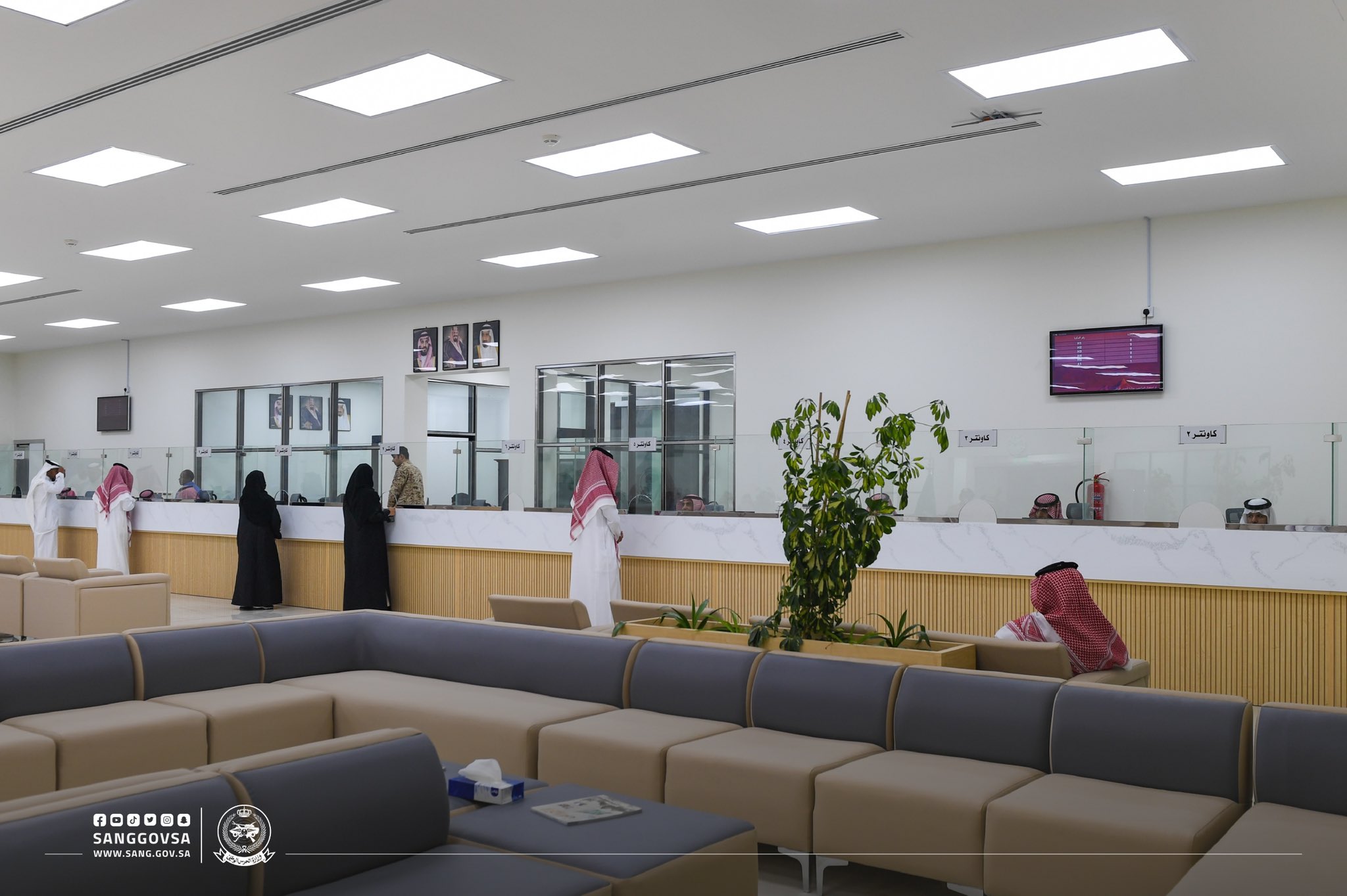 سمو وزير الحرس الوطني يدشن مركز استقبال المراجعين بوزارة الحرس الوطني 