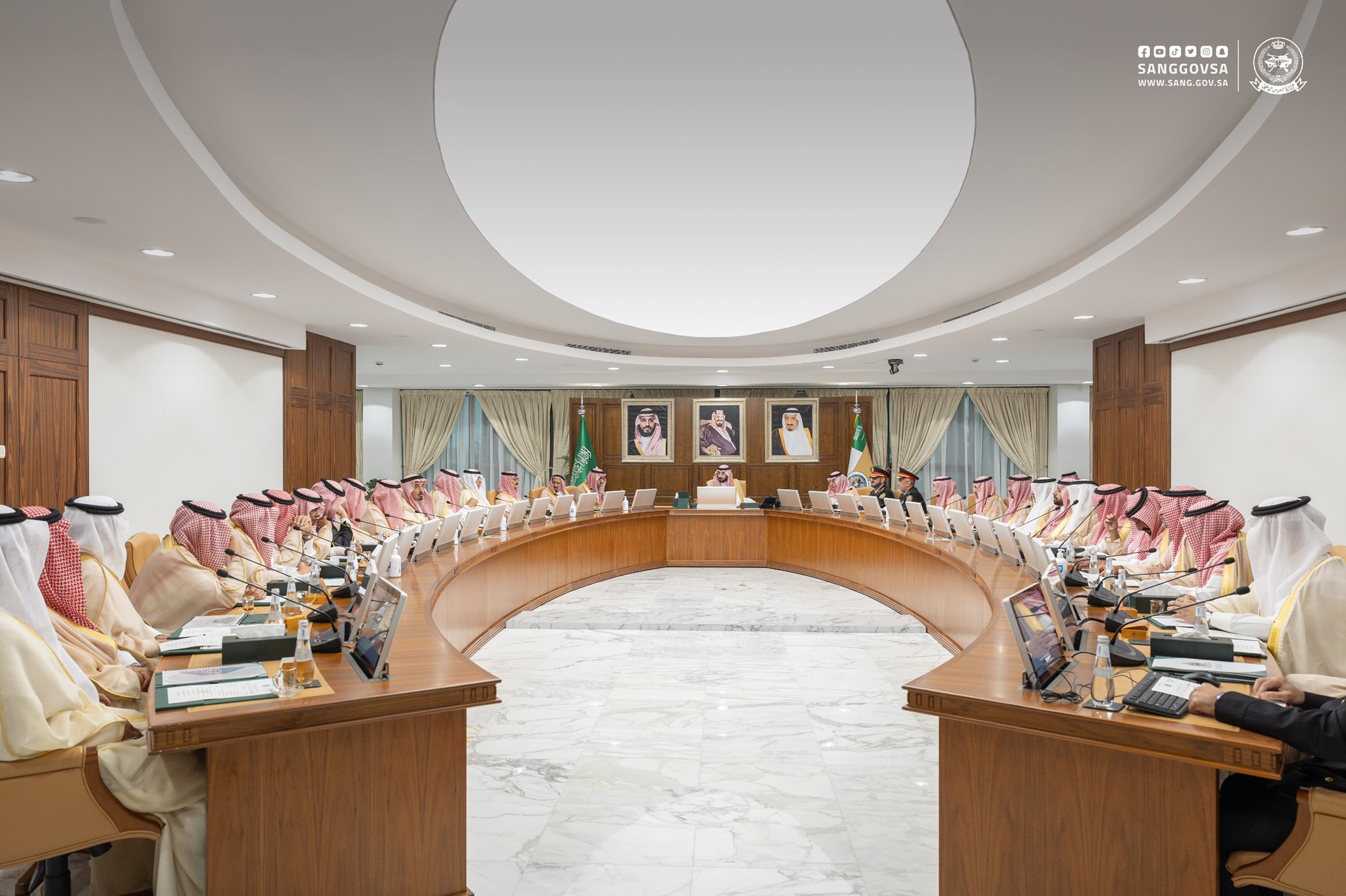 وزير الحرس الوطني يرأس الاجتماع الأول لمجلس أمراء الأفواج 